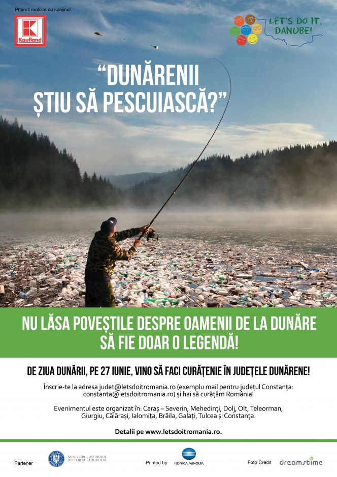 Let`s Do It, Danube! – Ultimele 10 zile de inscriere pentru curatenia din judetele dunarene