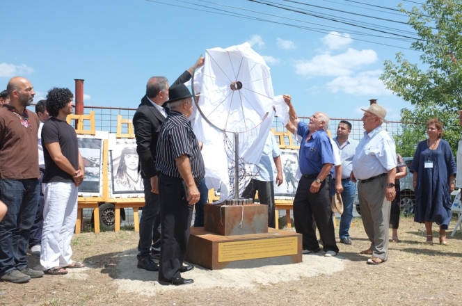 Primul monument care comemoreaza Holocaustul impotriva romilor