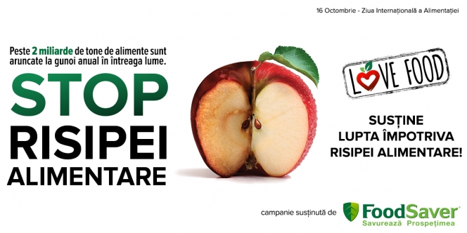 Stop risipei alimentare // o campanie sustinuta de FoodSaver si Chef Adrian Hadean