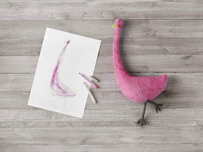 Jucariile de plus create de copii au ajuns in magazinul IKEA pentru a sustine educatia