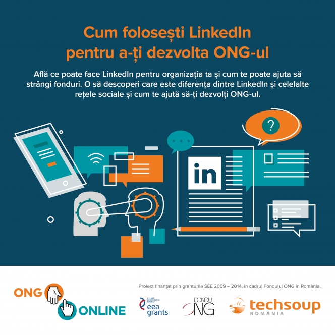 Webinar despre LinkedIN la Scoala Digitala pentru ONG-uri