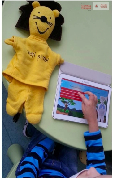 Leul Curajos, prima aplicatie mobila pentru copiii bolnavi de cancer din Romania