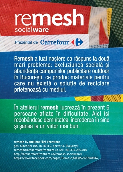 Studiu de caz: remesh // Premiul I Protectia mediului //  GSC 2015