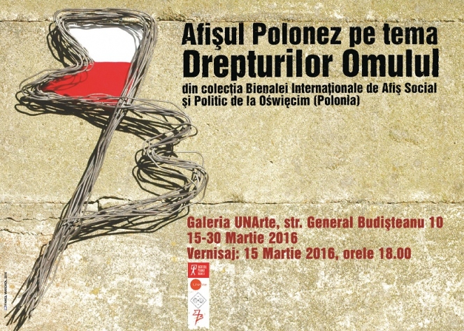 Afisul polonez despre Drepturile Omului – expozitia la UNAgaleria