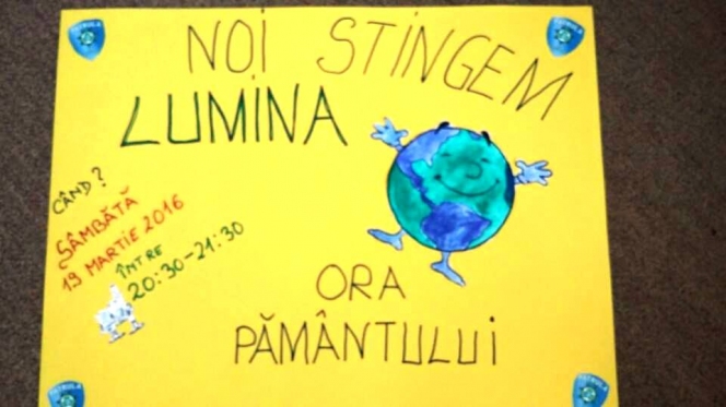 De Ora Pamantului Patrulele de Reciclare din 14 localitati au stins lumina