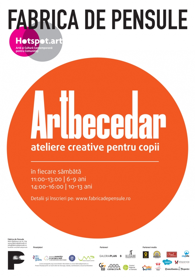 ARTbecedar – o noua serie de ateliere creative pentru copii