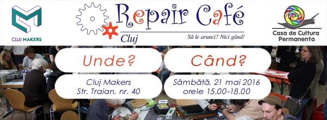 Reparam mAI DI TATE la Repair Cafe