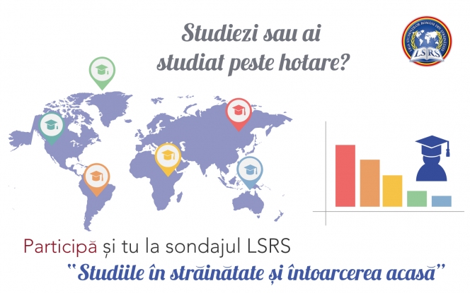 LSRS dă startul sondajului ”Studiile în străinătate și întoarcerea acasă”