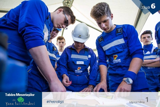 OMV Petrom a pregătit 270 de elevi pentru o meserie în Tabăra Meseriașilor din Țara lui Andrei