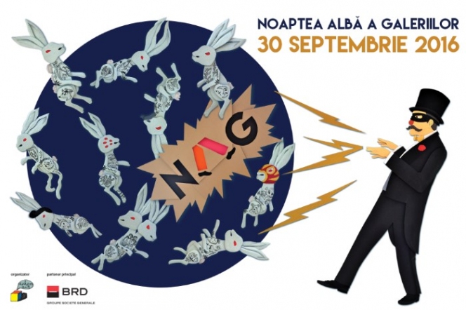 Noaptea Albă a Galeriilor - ediția #10 - evenimente speciale dedicate artei contemporane