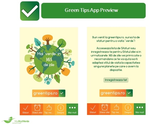 Prima aplicaţie mobile dedicată unui stil de viaţă eco va fi prezentată cu ocazia lansării filmului DEMAIN în România