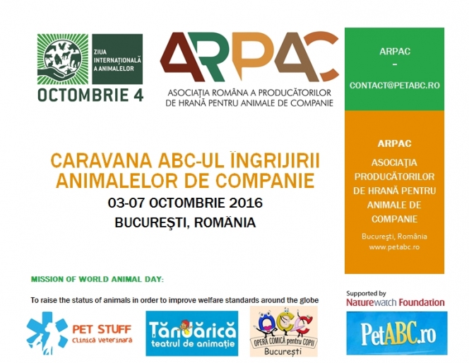 Ziua Internaţională a Animalelor, sărbătorită în lume de peste 90 de ani