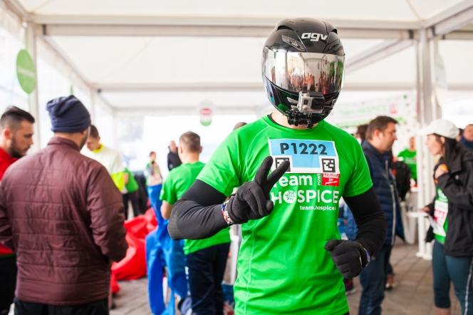 470 de alergători ai Team HOSPICE au participat la Maratonul București pentru a susține îngrijirea paliativă a pacienților cu boli incurabile