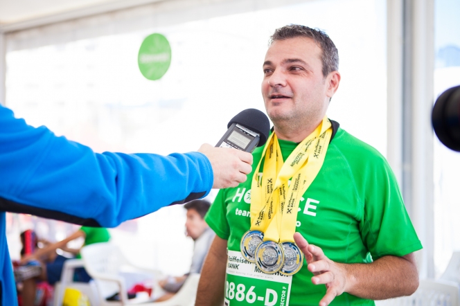 470 de alergători ai Team HOSPICE au participat la Maratonul București pentru a susține îngrijirea paliativă a pacienților cu boli incurabile