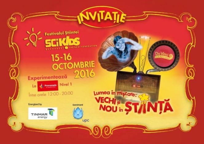 Cea de-a patra ediție SCIKiDS Festivalul Științei  vine la Mall Promenada în octombrie