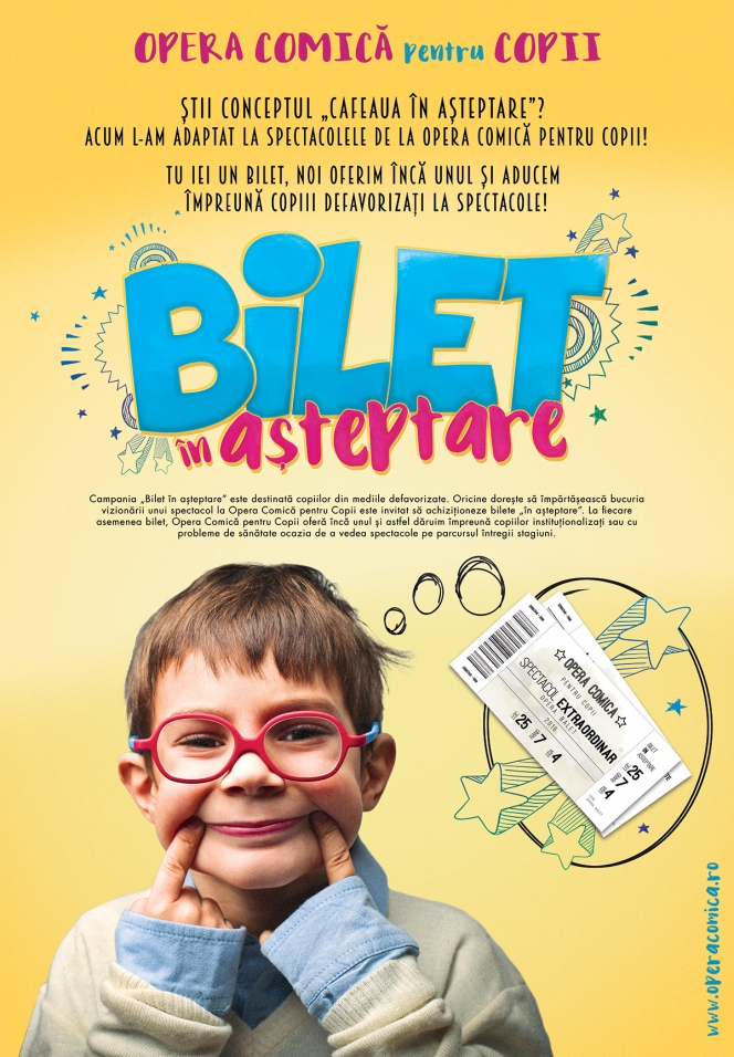 Bilet in asteptare la Opera Comica