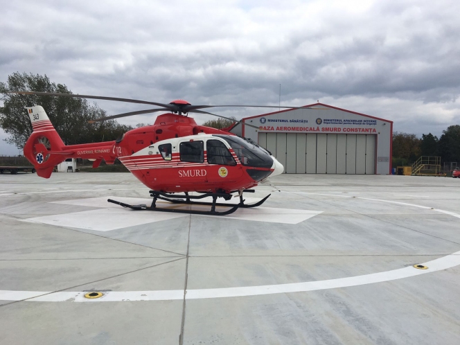 Inaugurarea bazei aeromedicale SMURD Constanţa