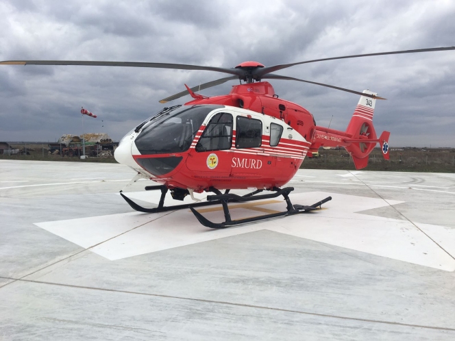 Inaugurarea bazei aeromedicale SMURD Constanţa