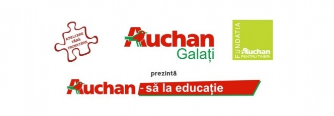 150  de calculatoare vor fi donate de către Auchan Galaţi şi Ateliere Fără Frontiere prin programul „Auchan-să la educație 2016”