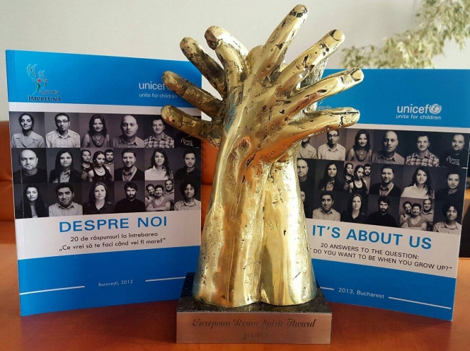 Fundația Agenția pentru Dezvoltare Comunitară ”Împreună” a câștigat premiul European Roma Spirit Award 2016
