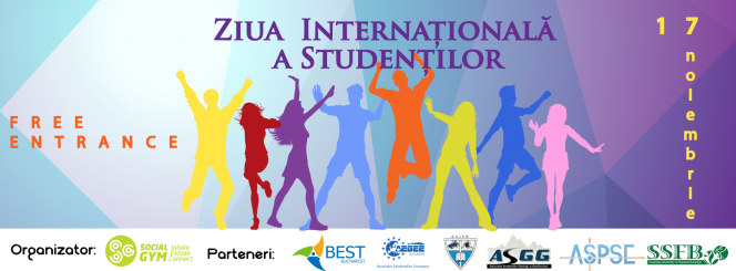 Social Gym sărbătorește Ziua Internațională a Studenților // 17 noiembrie