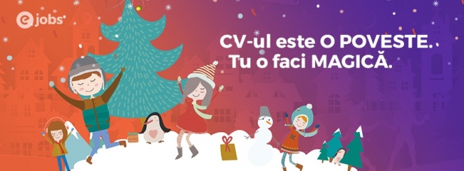 eJobs donează 3 euro la fiecare CV completat, pentru educația copiilor cu performanțe excepționale