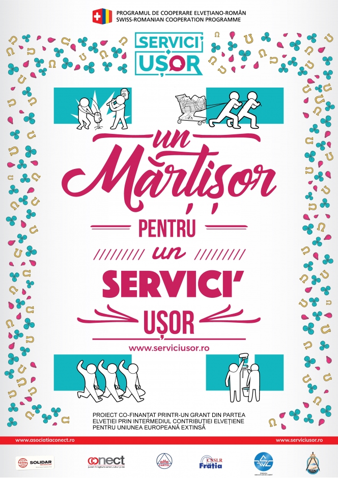 Un mărțișor pentru un servici' ușor!