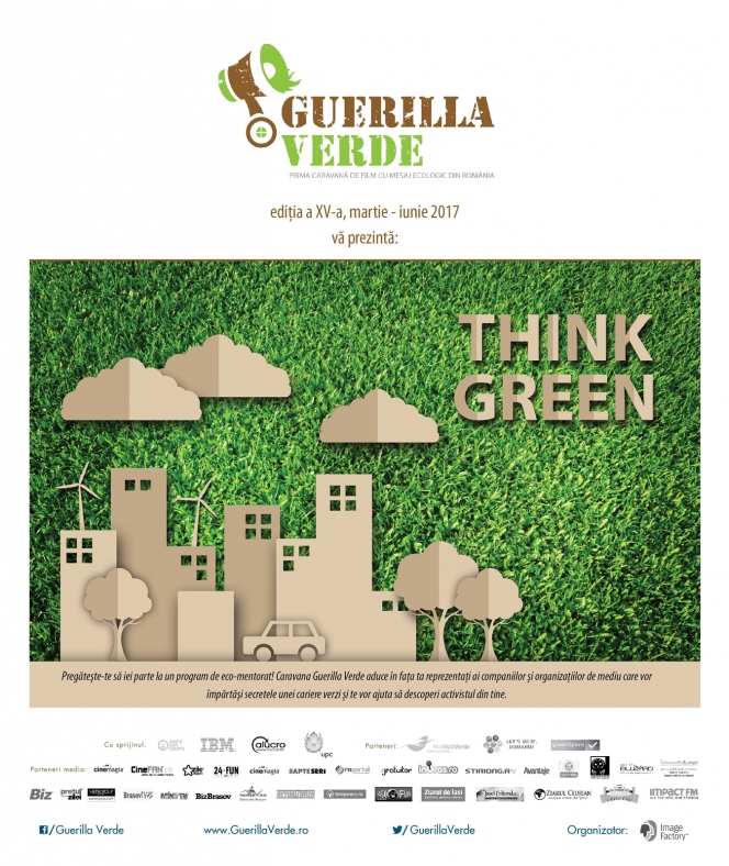 Guerilla Verde se desfăşoară sub umbrela europeană GreenWeek 2017
