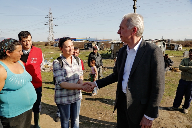 Vizita E.S. Hans Klemm, Ambasadorul Statelor Unite, în Baia Mare la invitația Hope and Homes for Children