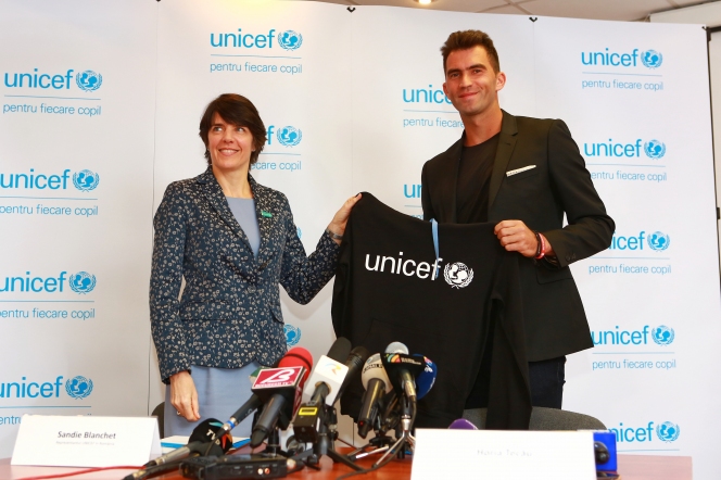 Horia Tecău – Noul Ambasador Național pentru UNICEF în România