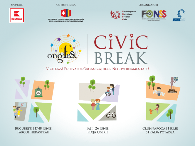 ONG Fest 2017 te invită în Civic Break
