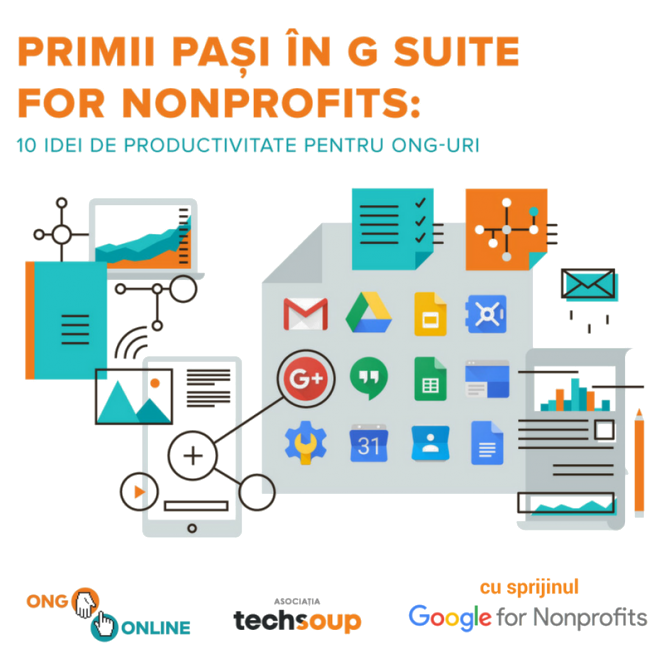 YouTube și G Suite for Nonprofits via Google la Școala Digitală pentru ONG-uri - ONG Online