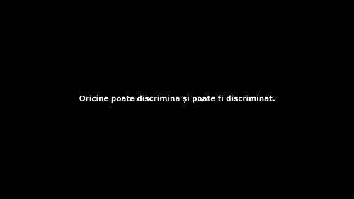 Discriminarea afectează în primul rând copiii // o campanie UNICEF