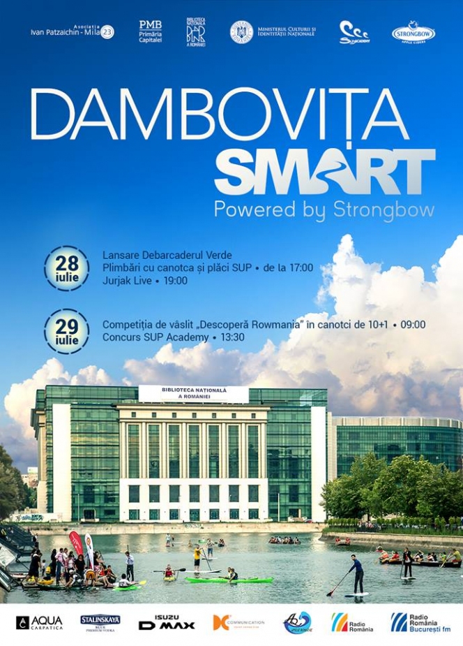 Dâmbovița Smart River – o perspectivă a orașului de la nivelul apei