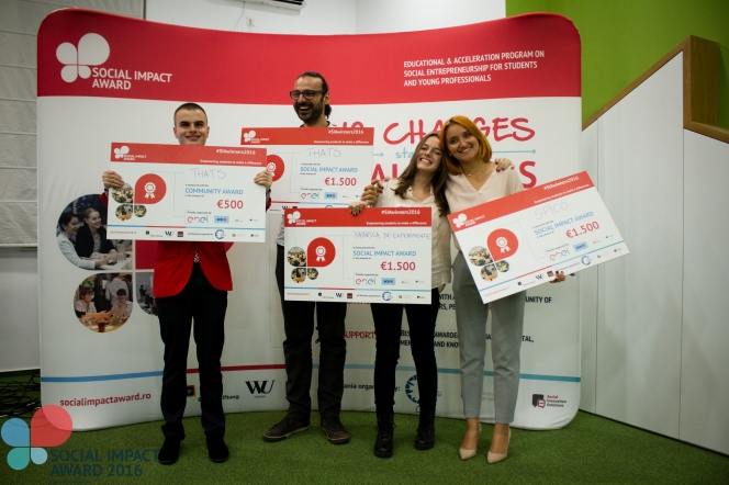 Competiția Social Impact Award își anunță câștigătorii pe 5 octombrie