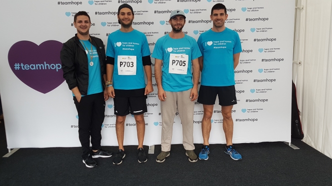 250 de alergători au participat la Maratonul București și au strâns bani pentru cauza Hope and Homes for Children