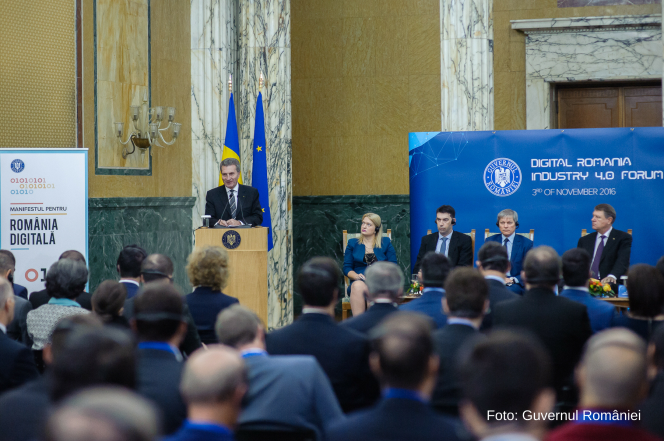 Dacian Cioloș participă la deschiderea Digital Romania International Forum II // Startups in 4.0 Industries