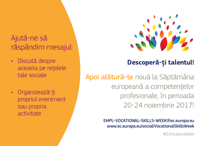 Mona Nicolici numită Ambasador al României în Săptămâna Europeană a Competențelor Profesionale de către Comisia Europeană