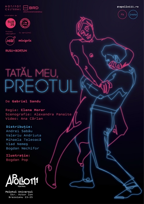 Dragostea gay în vremea Coaliției pentru Familie, subiect al noului spectacol de la Teatrul Apollo 111