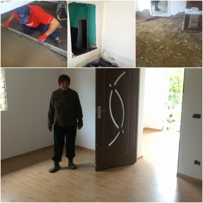 Gospodării afectate de inundații în județul Bacău, renovate de Habitat for Humanity și PAID România