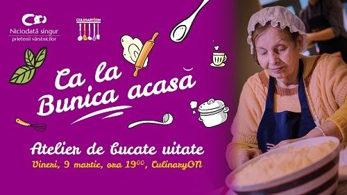 Bucatele uitate se redescoperă la atelierul de gătit „ca la Bunica acasă”