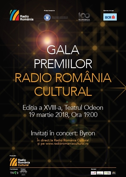 Byron, concert acustic la Gala Premiilor Radio România Cultural 2018