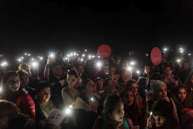 Cantus Mundi sărbătorește „Ora Pământului” în 50 de localități din România