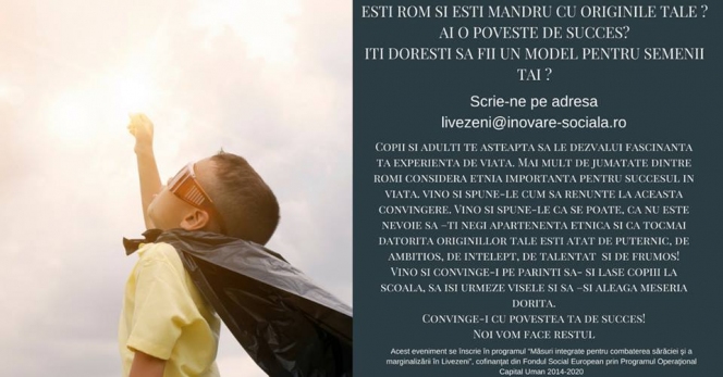 Asociatia pentru Inovare Sociala a dat startul campaniei “Sunt R-OM si am reusit in viata!”