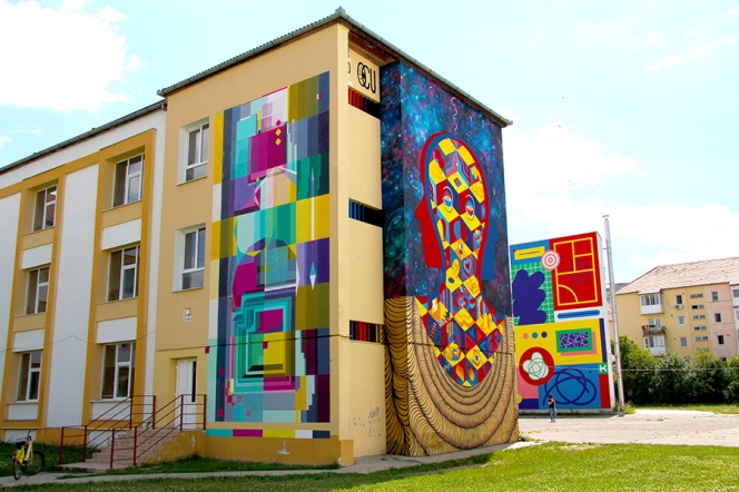 Noi lucrări de artă pe străzile Sibiului // Ce artişti vor picta zidurile la SISAF 2018