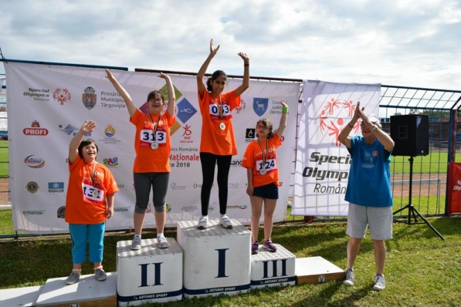 Copiii cu dizabilități intelectuale au luat peste 650 de medalii la 4 discipline sportive, la Jocurile Naționale Special Olympics 2018