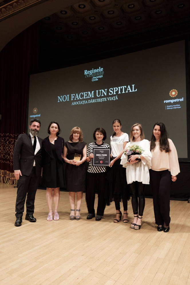 Marele premiu al Galei Societății Civile 2018 a fost acordat unui proiect din domeniul sănătății