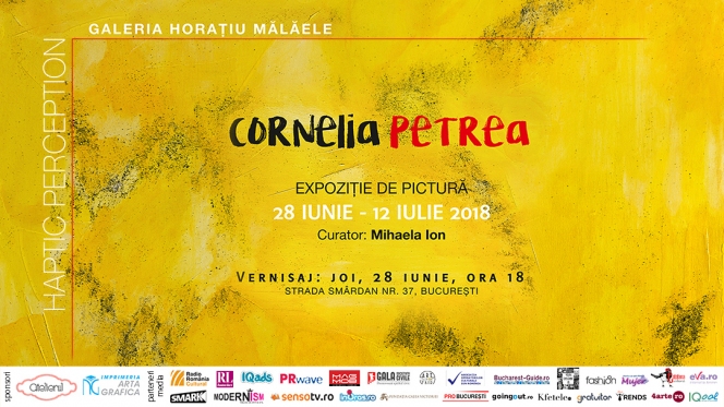 Culorile capătă textură și dimensiune în cadrul expoziției Haptic Perception de la Galeria Horaţiu Mălăele