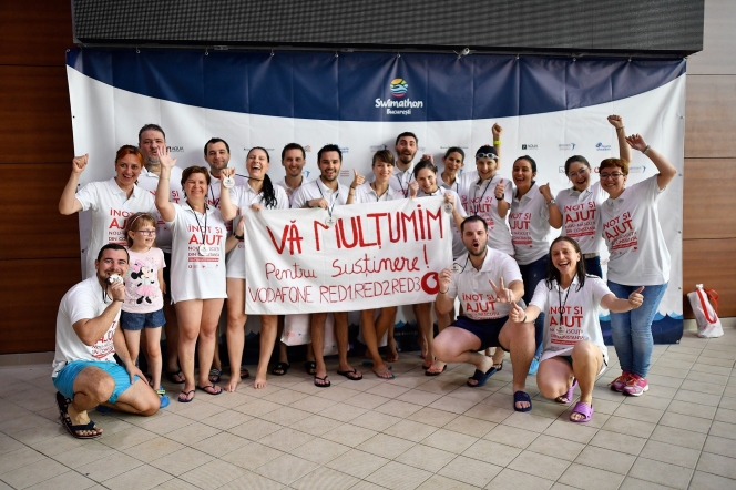 Peste 117.000  lei strânși la Swimathon București pentru proiectul de renovare a Secției de terapie intensivă nou-născuți Constanța