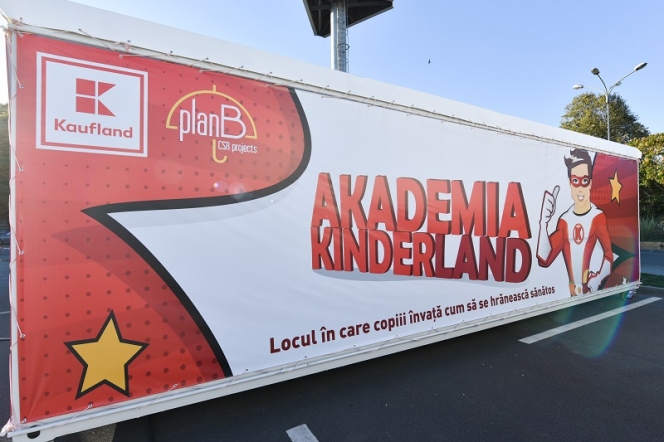 Kaufland a inaugurat o școală de nutriție pentru copii: AKADEMIA KINDERLAND